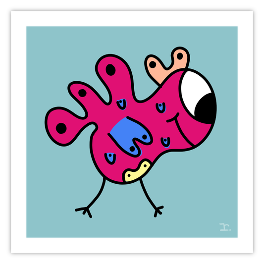 "SQUIRMEES #010" - PRINT