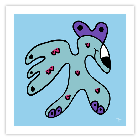 "SQUIRMEES #012" - PRINT