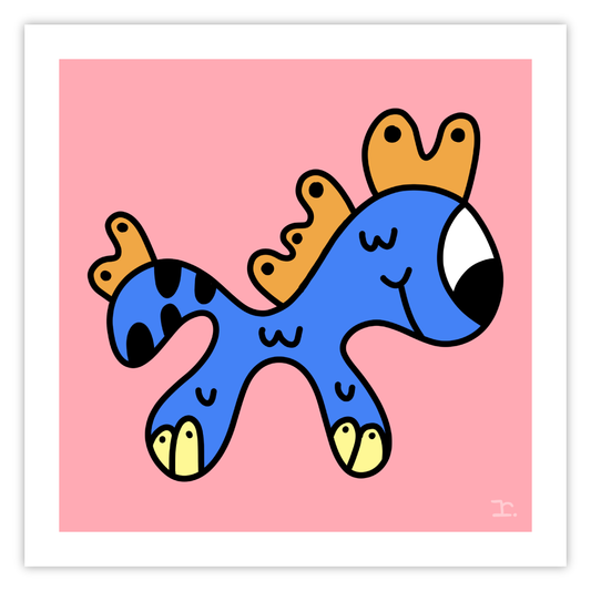 "SQUIRMEES #022" - PRINT