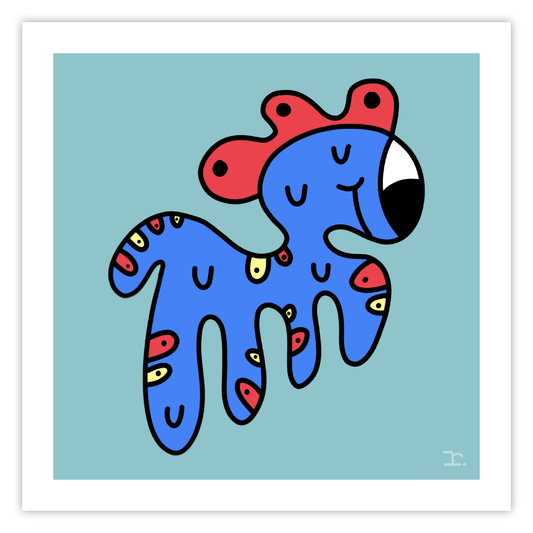 "SQUIRMEES #025" - PRINT