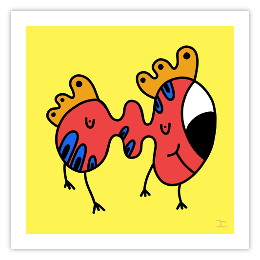 "SQUIRMEES #026" - PRINT