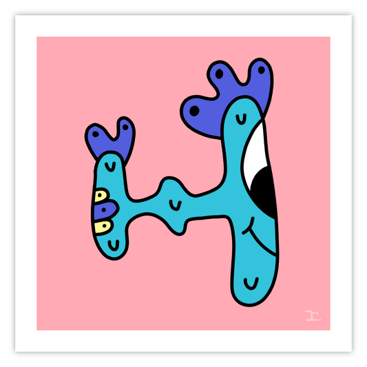 "SQUIRMEES #034" - PRINT