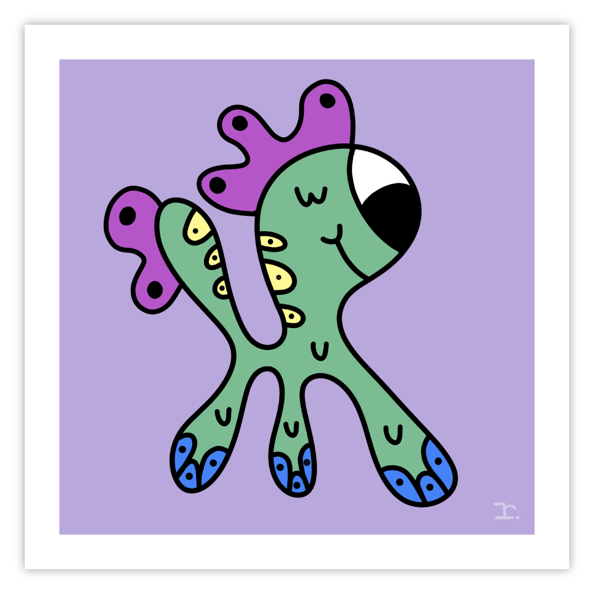 "SQUIRMEES #043" - PRINT