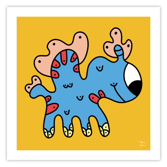 "SQUIRMEES #051" - PRINT