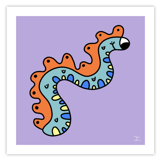 "SQUIRMEES #052" - PRINT