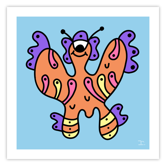 "SQUIRMEES #055" - PRINT