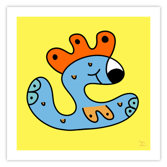 "SQUIRMEES #006" - PRINT