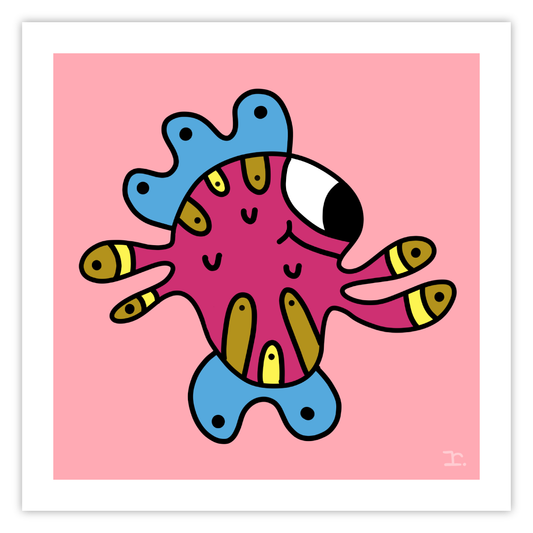 "SQUIRMEES #061" - PRINT
