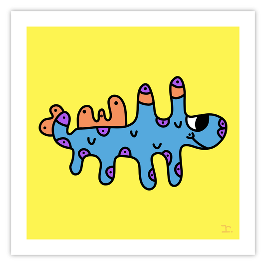 "SQUIRMEES #062" - PRINT