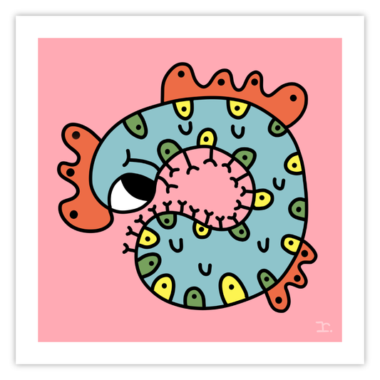 "SQUIRMEES #063" - PRINT
