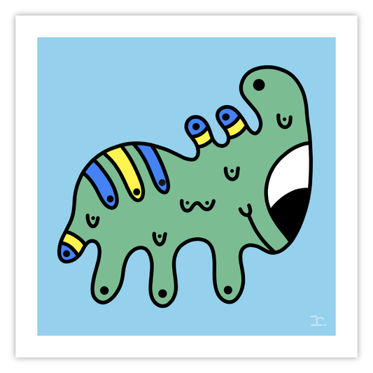 "SQUIRMEES #064" - PRINT