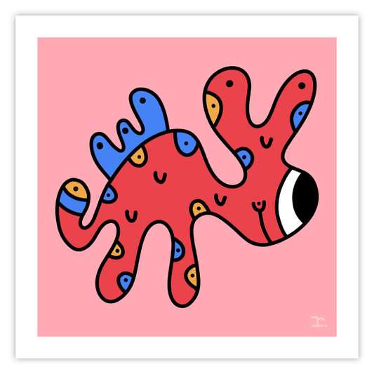 "SQUIRMEES #067" - PRINT