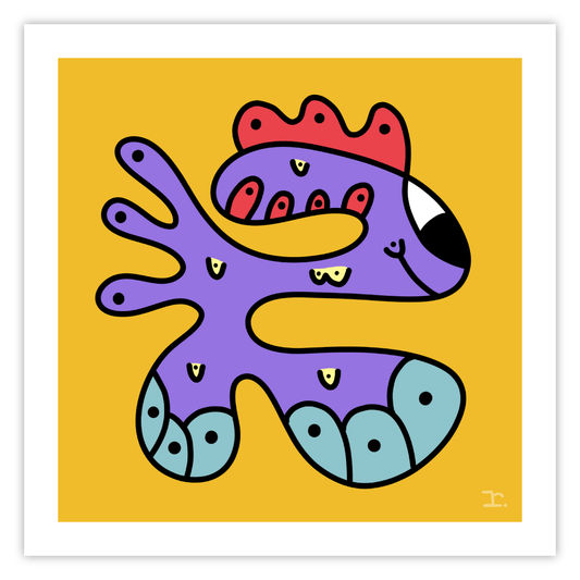 "SQUIRMEES #068" - PRINT