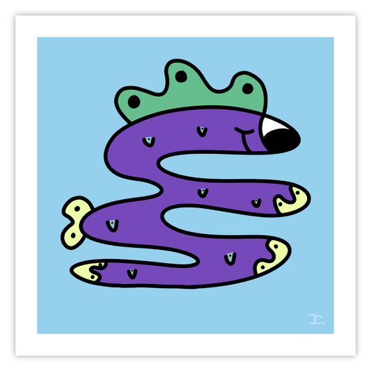 "SQUIRMEES #007" - PRINT