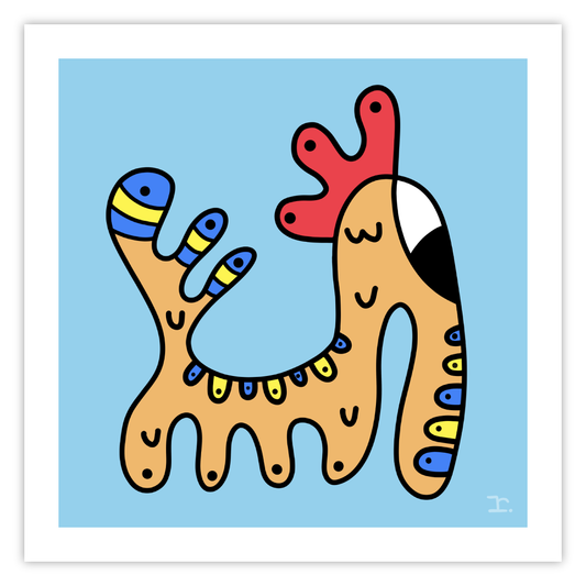 "SQUIRMEES #072" - PRINT