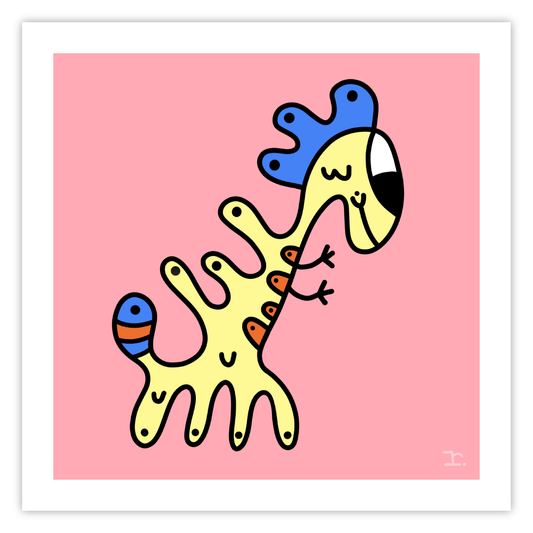 "SQUIRMEES #073" - PRINT