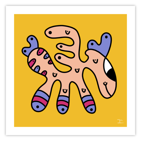 "SQUIRMEES #075" - PRINT