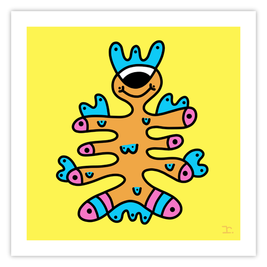 "SQUIRMEES #076" - PRINT