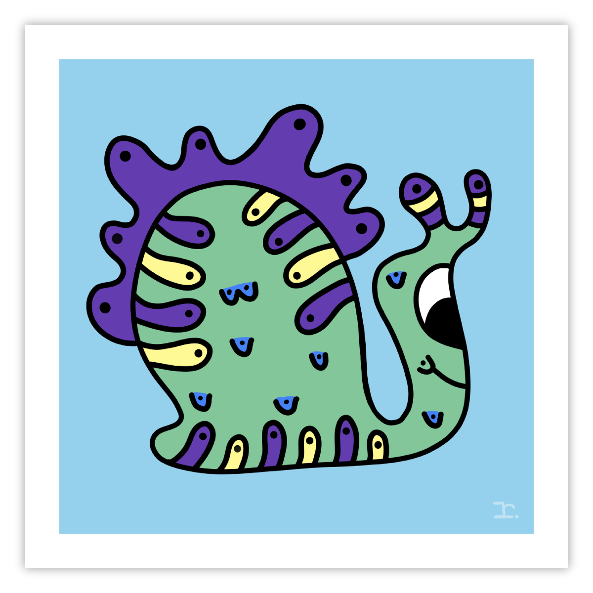"SQUIRMEES #077" - PRINT