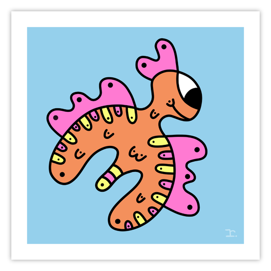"SQUIRMEES #081" - PRINT