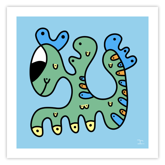 "SQUIRMEES #082" - PRINT