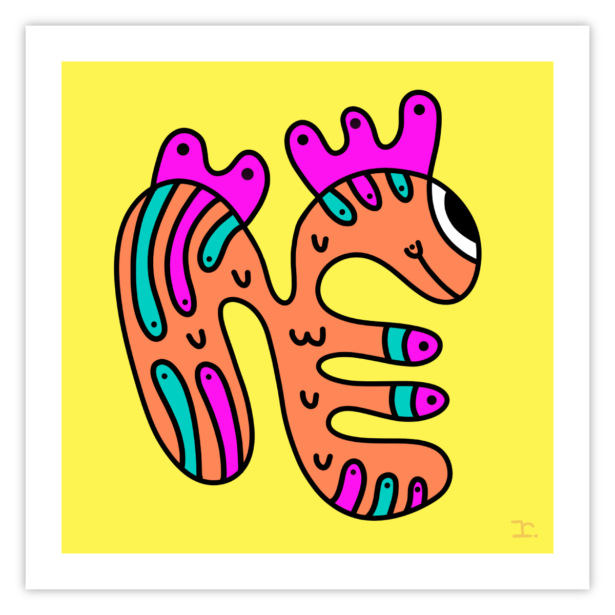 "SQUIRMEES #083" - PRINT