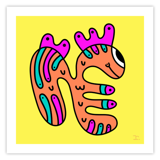 "SQUIRMEES #083" - PRINT