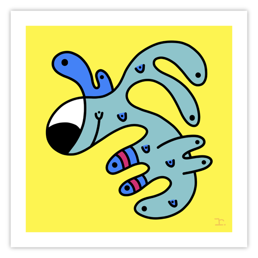 "SQUIRMEES #085" - PRINT