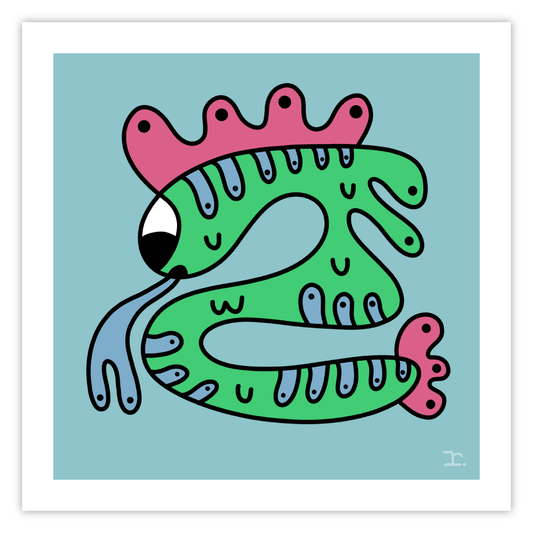 "SQUIRMEES #086" - PRINT