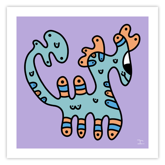 "SQUIRMEES #087" - PRINT