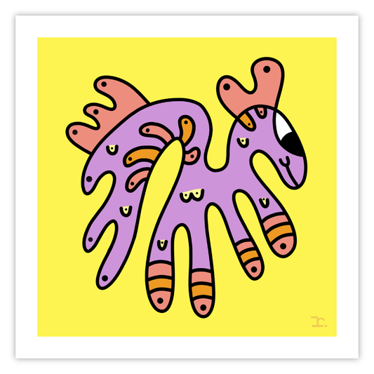 "SQUIRMEES #092" - PRINT