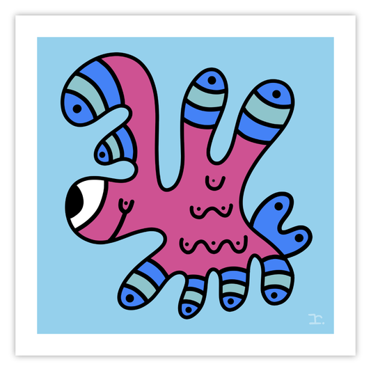 "SQUIRMEES #094" - PRINT