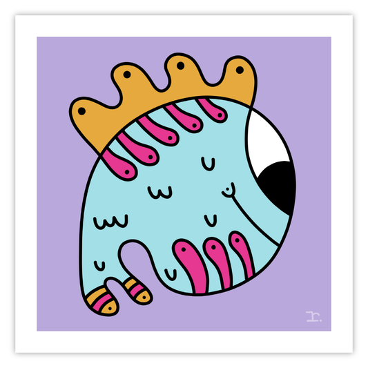 "SQUIRMEES #095" - PRINT
