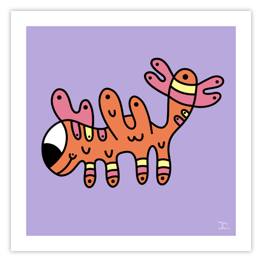 "SQUIRMEES #096" - PRINT