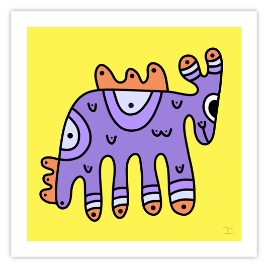 "SQUIRMEES #097" - PRINT