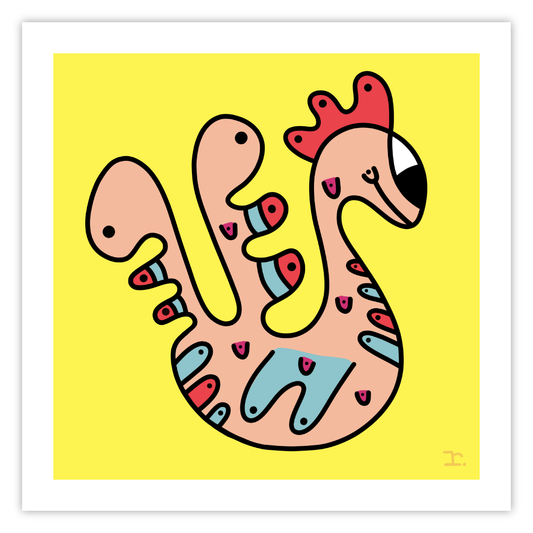 "SQUIRMEES #098" - PRINT