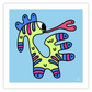 "SQUIRMEES #142" - PRINT