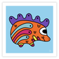 "SQUIRMEES #160" - PRINT