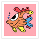 "SQUIRMEES #217" - PRINT