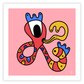 "SQUIRMEES #298" - PRINT