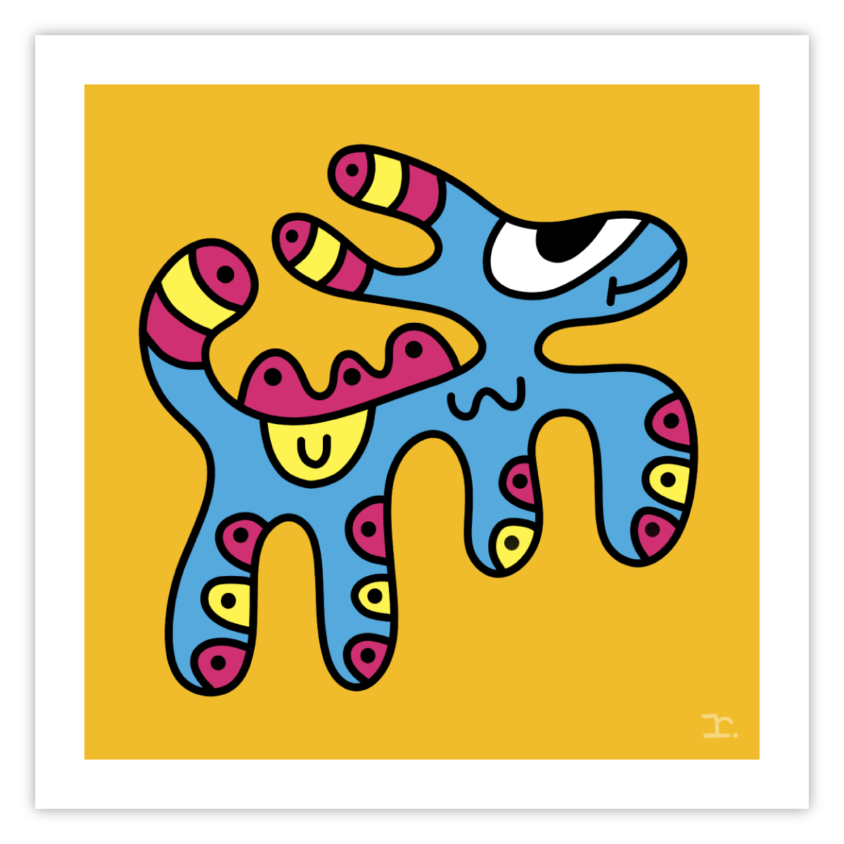 "SQUIRMEES #308" - PRINT
