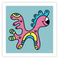 "SQUIRMEES #352" - PRINT